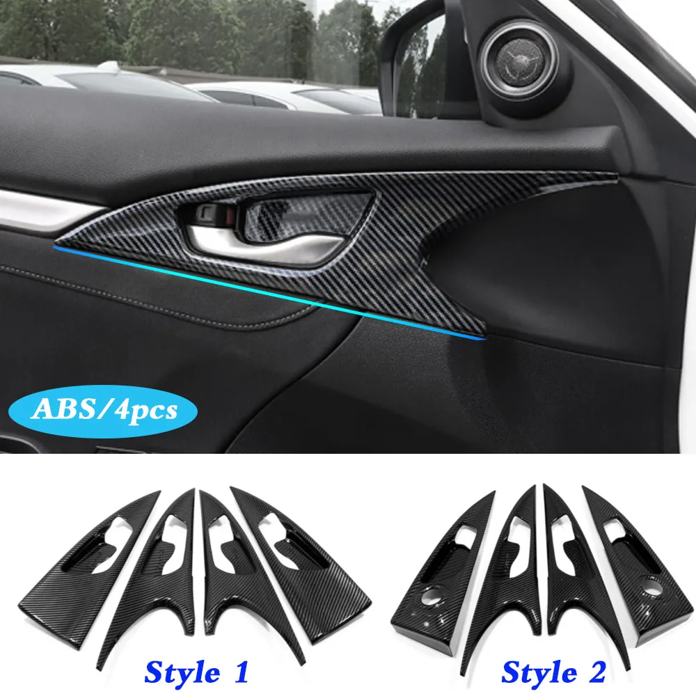 Car Styling Cover ABS Chrome/Stainless Steel Door Inner Handle Bowl Frame Lamp For Honda Civic 10th Sedan 2016 2017 2018 2019
Car Styling Cover ABS Chrome/Stainless Steel Door Inner Handle Bowl Frame Lamp For Honda Civic 10th Sedan 2016 2017 2018 2019