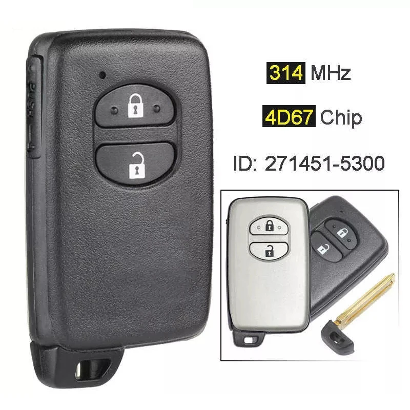Умный ключ CN007221 с 2 кнопками для Toyota Land Cruiser 2007 +, с дистанционным управлением, чип 14AAC P1 98 4D-67, 433 МГц, 89904-60A30, A433
Умный ключ CN007221 с 2 кнопками для Toyota Land Cruiser 2007 +, с дистанционным управлением, чип 14AAC P1 98 4D-67, 433 МГц, 89904-60A30, A433