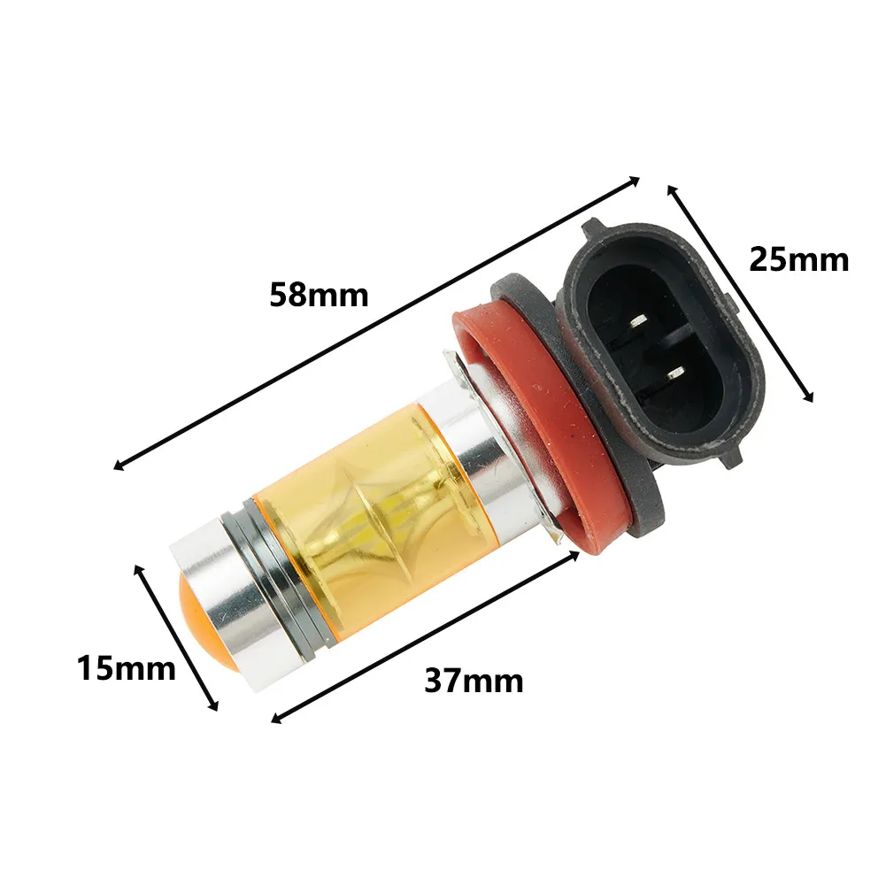 Upgrade Your Fog Light with Yellow LED Bulbs 2Pcs Set H11 H8 4300K 1000LM Driving Lamp DRL Bulbs for Better Visibility
Upgrade Your Fog Light with Yellow LED Bulbs 2Pcs Set H11 H8 4300K 1000LM Driving Lamp DRL Bulbs for Better Visibility