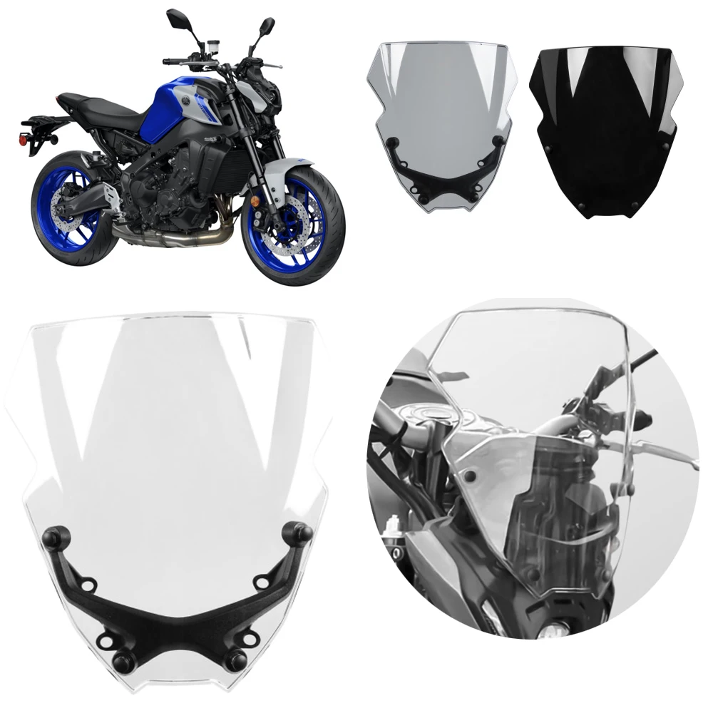 For Yamaha MT-09 2021 2022 Motorcycle Windscreen Wind Screen Shield Windshield Deflector Protector MT09 MT 09 Accessories
For Yamaha MT-09 2021 2022 Motorcycle Windscreen Wind Screen Shield Windshield Deflector Protector MT09 MT 09 Accessories