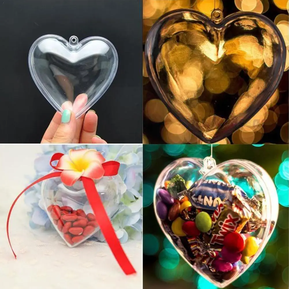 5 Pcs Heart Shaped Balls Diy Idea Home Decor Acrylic Fillable Candy Round Clear Mould Christmas Garden Light Tree Party Wed W3z7 
5 Pcs Heart Shaped Balls Diy Idea Home Decor Acrylic Fillable Candy Round Clear Mould Christmas Garden Light Tree Party Wed W3z7