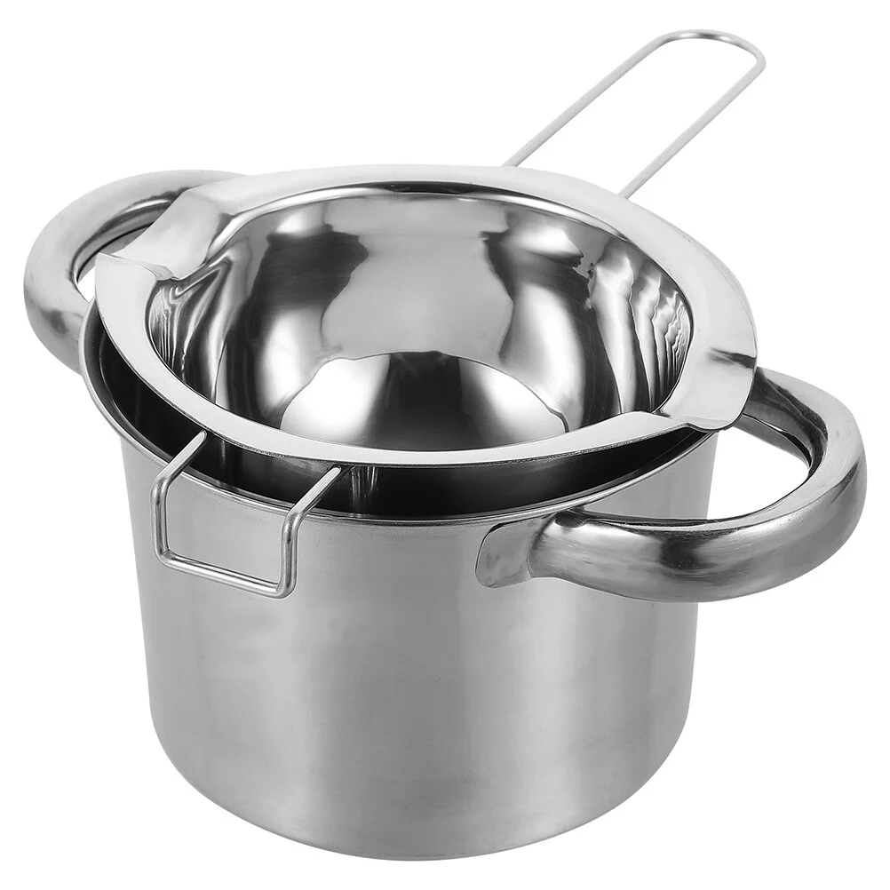 Chocolate Melting Pot Stainless Steel Double Boiler Kitchen Supplies Set Melter
Chocolate Melting Pot Stainless Steel Double Boiler Kitchen Supplies Set Melter