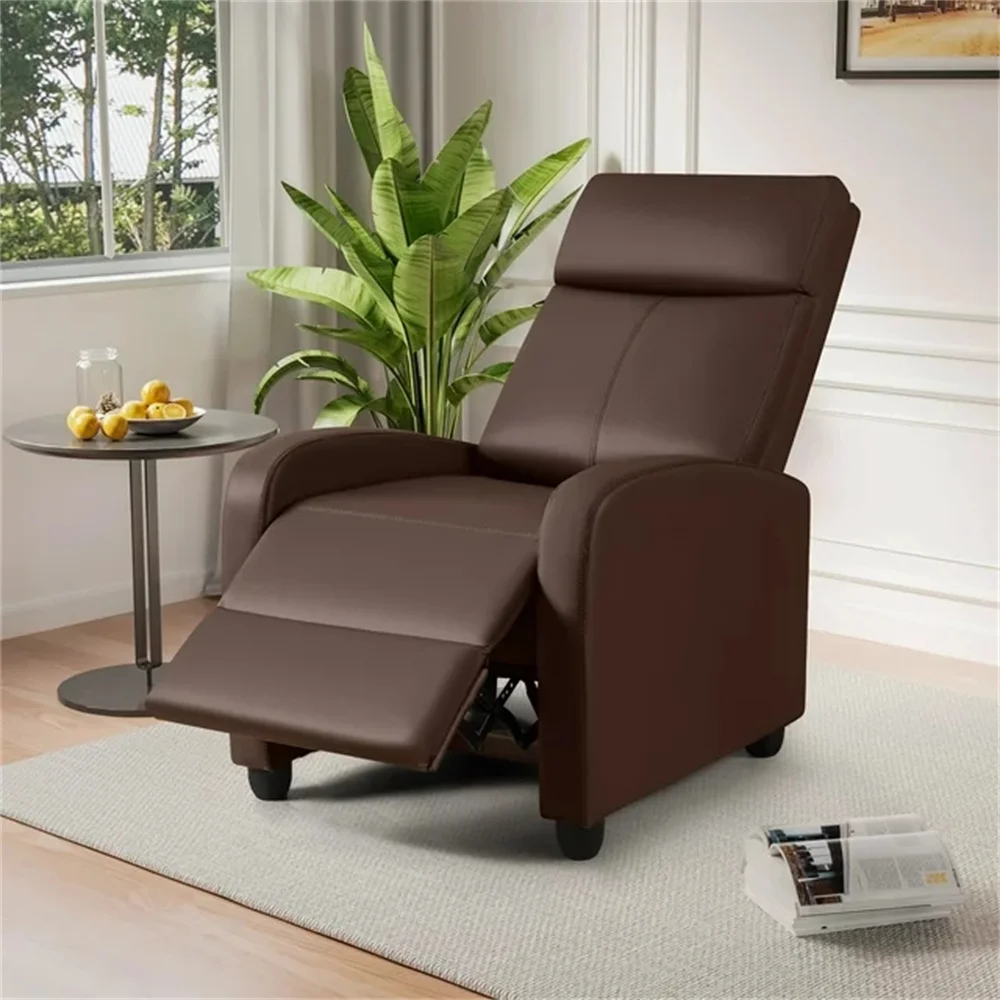 Vineego Massage Sofa Chair,Adjustable Recliner Home Theater Seating with PU Leather Padded Backrest and Thick Seat Cushion Brown
Vineego Massage Sofa Chair,Adjustable Recliner Home Theater Seating with PU Leather Padded Backrest and Thick Seat Cushion Brown