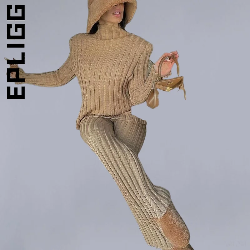 Epligg New Women Set Womens Knitted Long Sleeve Sweater Top And Pants 2 Piece Sets Long Pants Sets Loose 2 Piece Set Female
Epligg New Women Set Womens Knitted Long Sleeve Sweater Top And Pants 2 Piece Sets Long Pants Sets Loose 2 Piece Set Female