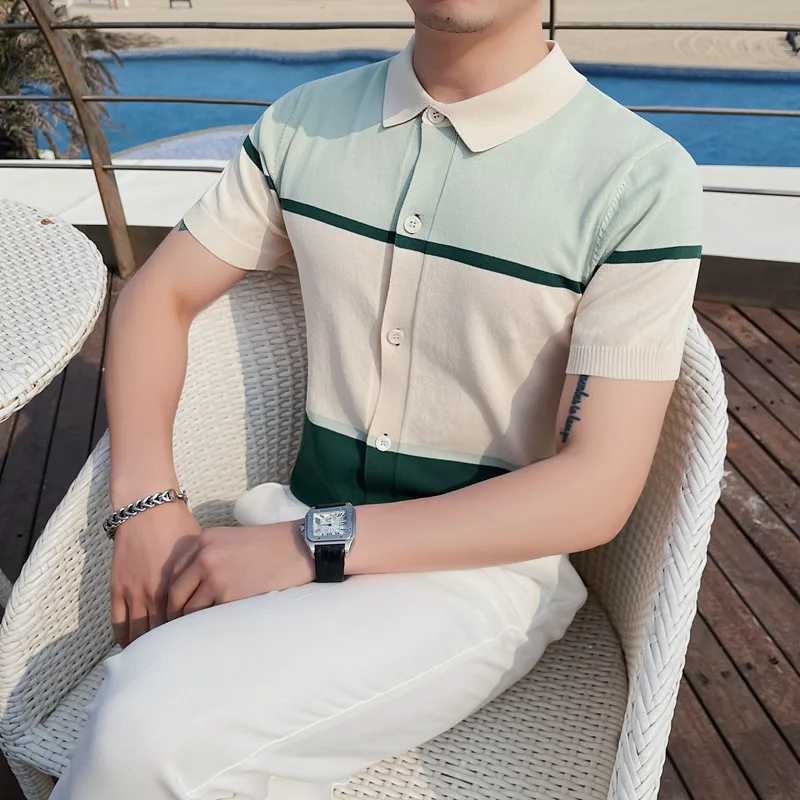 2023 Summer New Men Polo Shirt Short Sleeves Lapels High Quality Breathable Fashion Solid Colour Slim Top Plus Size 4XL
2023 Summer New Men Polo Shirt Short Sleeves Lapels High Quality Breathable Fashion Solid Colour Slim Top Plus Size 4XL