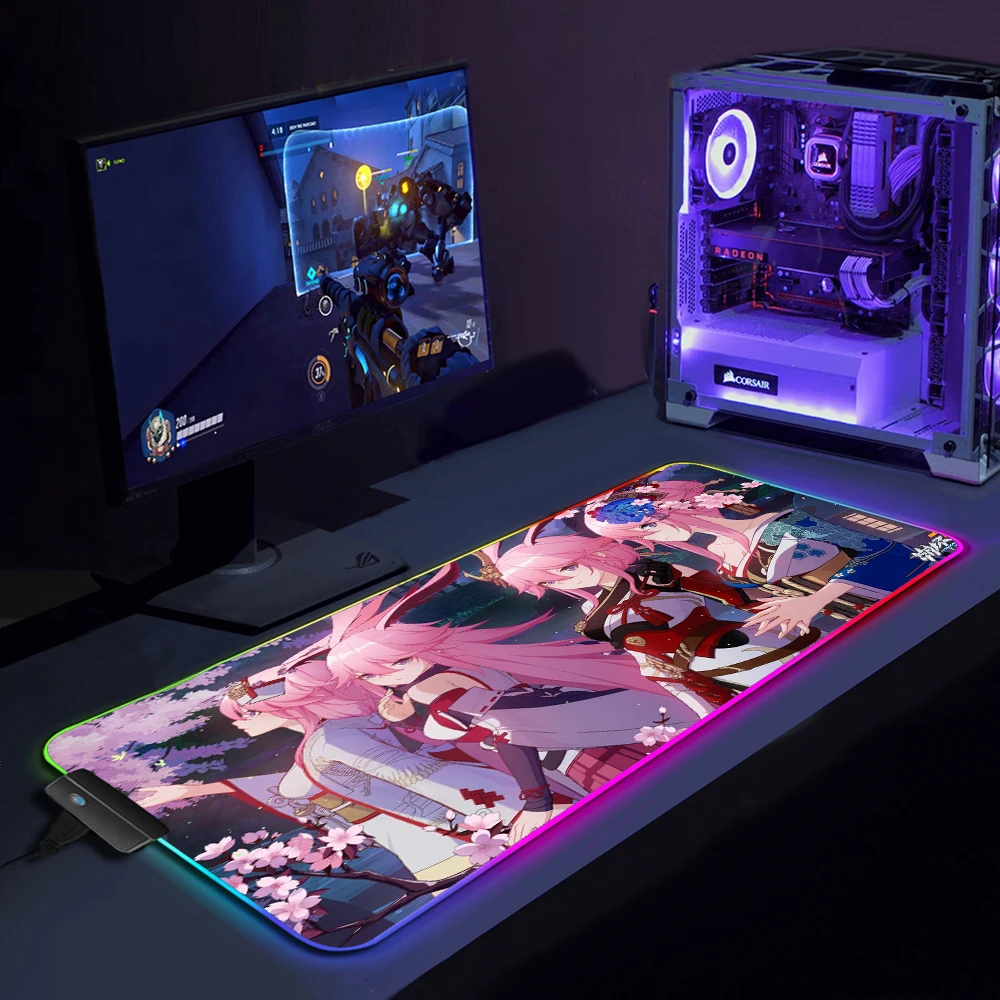 RGB коврик для мыши yae miko коврик с клавиатурой, yaemiko RGB коврик для мыши XXL, светодиодный коврик для мыши, светящийся вокруг рабочего стола, Genshin у...
RGB коврик для мыши yae miko коврик с клавиатурой, yaemiko RGB коврик для мыши XXL, светодиодный коврик для мыши, светящийся вокруг рабочего стола, Genshin у...