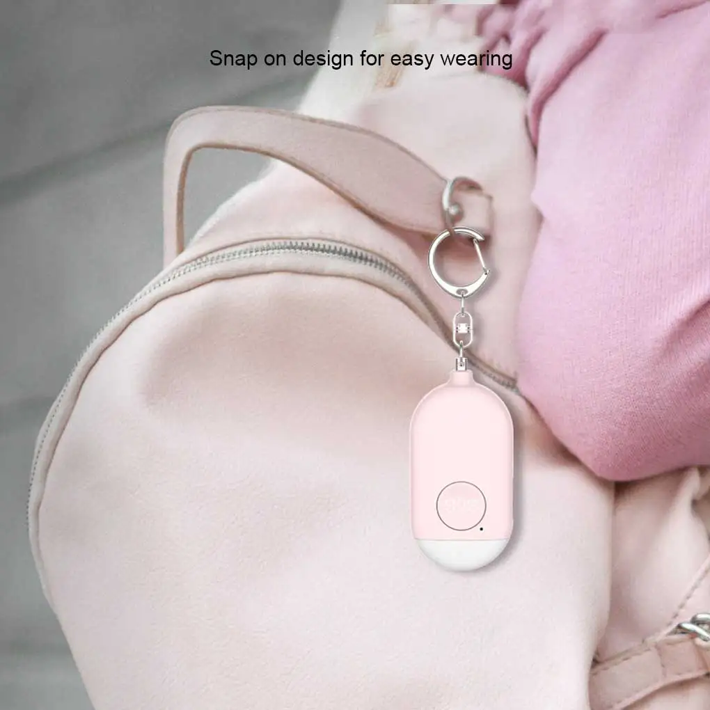 Women Outdoor Personal Alarm Rechargeable Portable Backpack Loud Sound Alerts Flashlight Night Jogging Alarming Pink
Women Outdoor Personal Alarm Rechargeable Portable Backpack Loud Sound Alerts Flashlight Night Jogging Alarming Pink