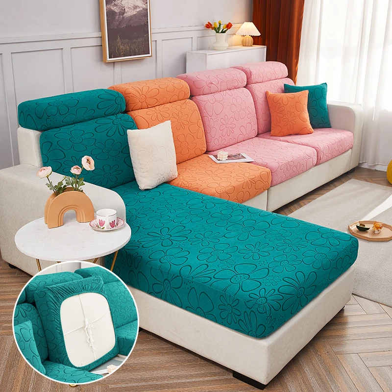Thicken Jacquard Sofa Seat Cushion Cover Elastic Corner Couch Chair Cover Furniture Protector Kids Slipcover Washable Removable
Thicken Jacquard Sofa Seat Cushion Cover Elastic Corner Couch Chair Cover Furniture Protector Kids Slipcover Washable Removable