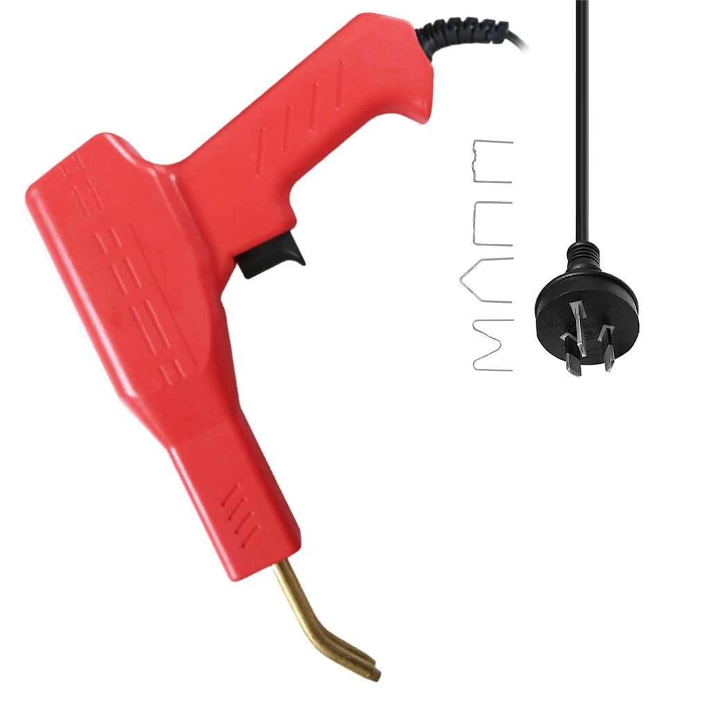 Welding Machine Electric Repair Welder Plastic Handy Car Bumper Welding Torch with Staplers, Red, EU Plug
Welding Machine Electric Repair Welder Plastic Handy Car Bumper Welding Torch with Staplers, Red, EU Plug