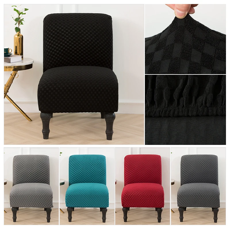 Plaid Fabric Armless Accent Chair Cover Big Elastic Breathable Slipper Chair Covers Anti-slip Single Sofa Cover For Living Room
Plaid Fabric Armless Accent Chair Cover Big Elastic Breathable Slipper Chair Covers Anti-slip Single Sofa Cover For Living Room