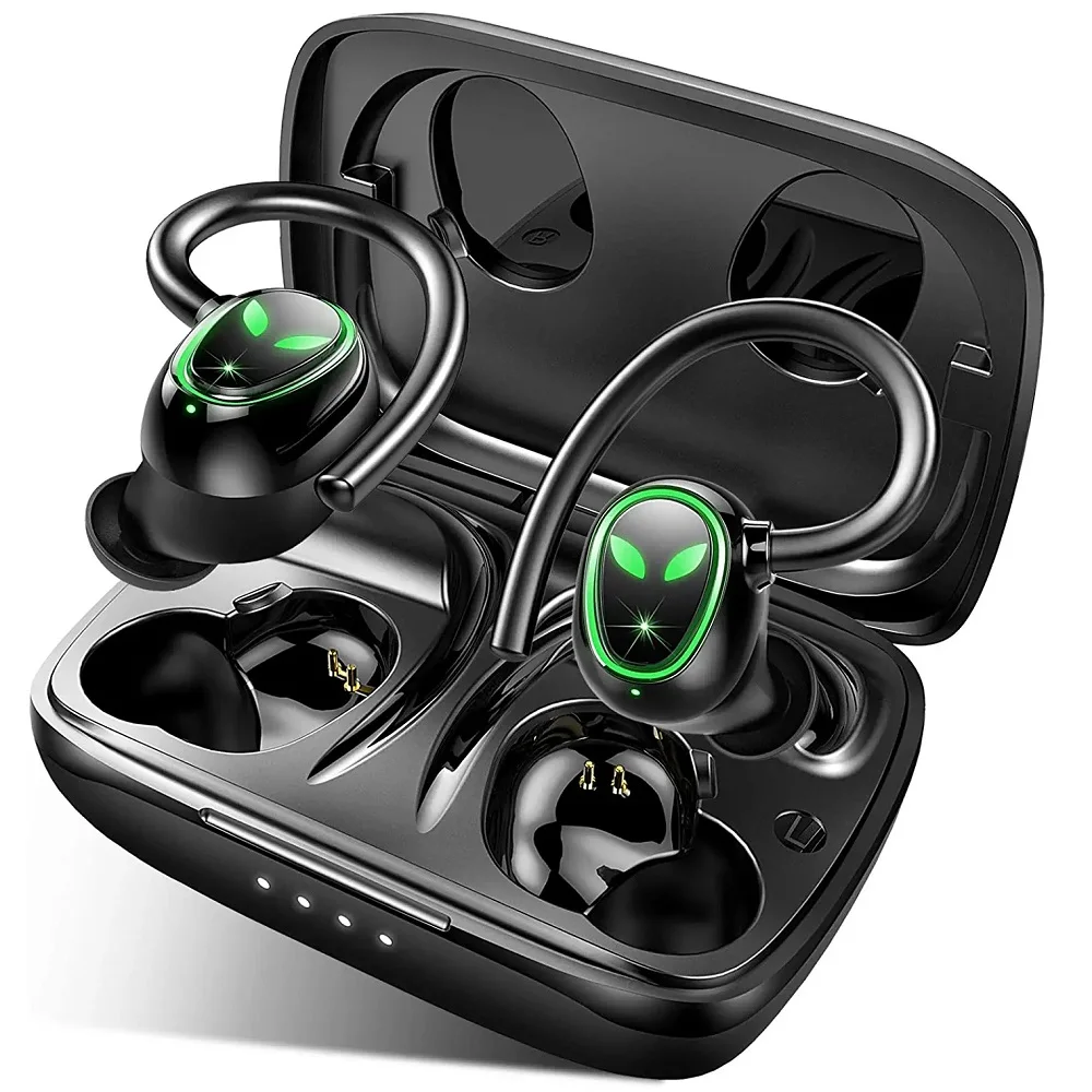 TWS Bluetooth Wireless Headphone 9D Stereo Sports Bluetooth V5.1 Earphones LED Waterproof Earbuds Headsets with Dual Microphone
TWS Bluetooth Wireless Headphone 9D Stereo Sports Bluetooth V5.1 Earphones LED Waterproof Earbuds Headsets with Dual Microphone