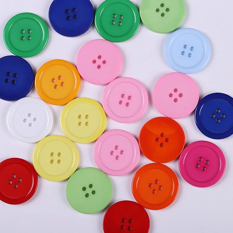 50pcs 25mm Resin Buttons Shirt 4 Holes Sewing Round DIY Accessories Cardmaking Scrapbooking Embellishments
50pcs 25mm Resin Buttons Shirt 4 Holes Sewing Round DIY Accessories Cardmaking Scrapbooking Embellishments