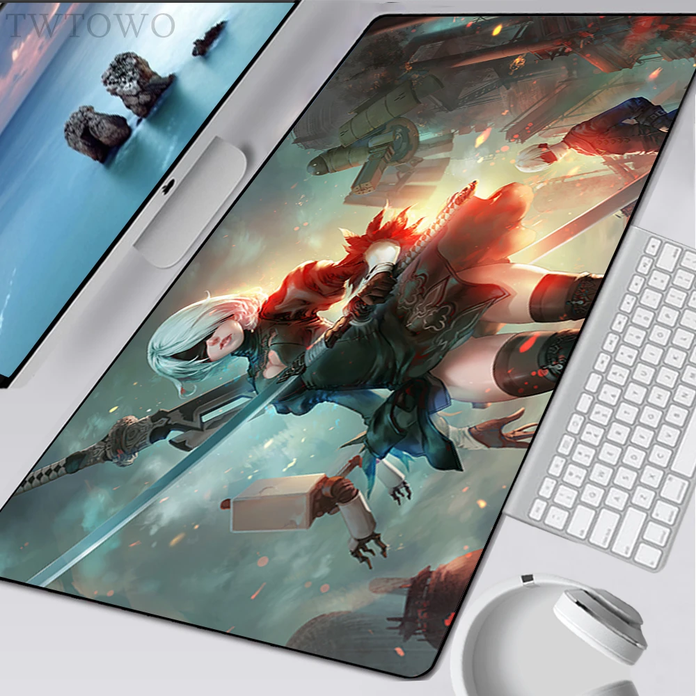 Nier Automata Mouse Pad Gamer HD XXL Computer Mouse Mat Desk Mats Office Soft Natural Rubber Anti-slip Laptop Mice Pad Table Mat
Nier Automata Mouse Pad Gamer HD XXL Computer Mouse Mat Desk Mats Office Soft Natural Rubber Anti-slip Laptop Mice Pad Table Mat