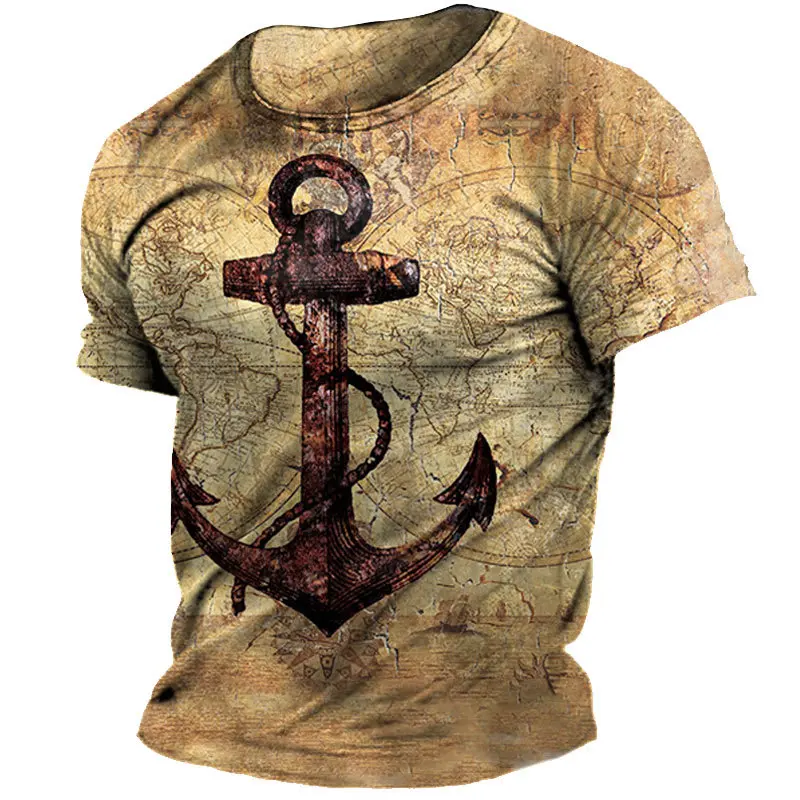Nautical Theme Men T-Shirt 3d Print T-Shirt Men Streetwear Clothing Casual Oversized Tops Short Sleeved T-Shirt Male Summer Tee
Nautical Theme Men T-Shirt 3d Print T-Shirt Men Streetwear Clothing Casual Oversized Tops Short Sleeved T-Shirt Male Summer Tee
