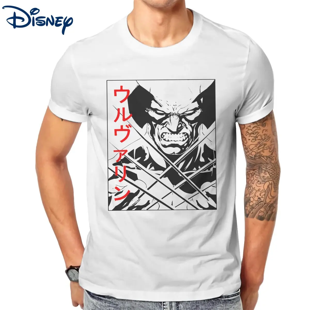 Ronin Wolverine X мужские футболки, мужские удивительные хлопковые футболки с круглым вырезом и коротким рукавом, футболки Disney, женская одежда
Ronin Wolverine X мужские футболки, мужские удивительные хлопковые футболки с круглым вырезом и коротким рукавом, футболки Disney, женская одежда