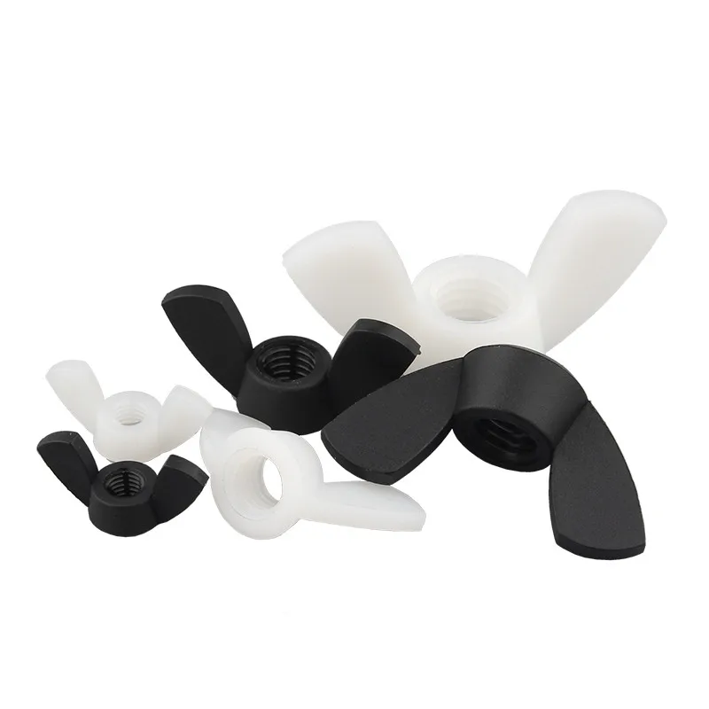 10pcs M4 M5 M6 M8 Nylon Wing Nut Plastic Ingot Nut Plastic Butterfly Type Plastic Screw Cap
10pcs M4 M5 M6 M8 Nylon Wing Nut Plastic Ingot Nut Plastic Butterfly Type Plastic Screw Cap