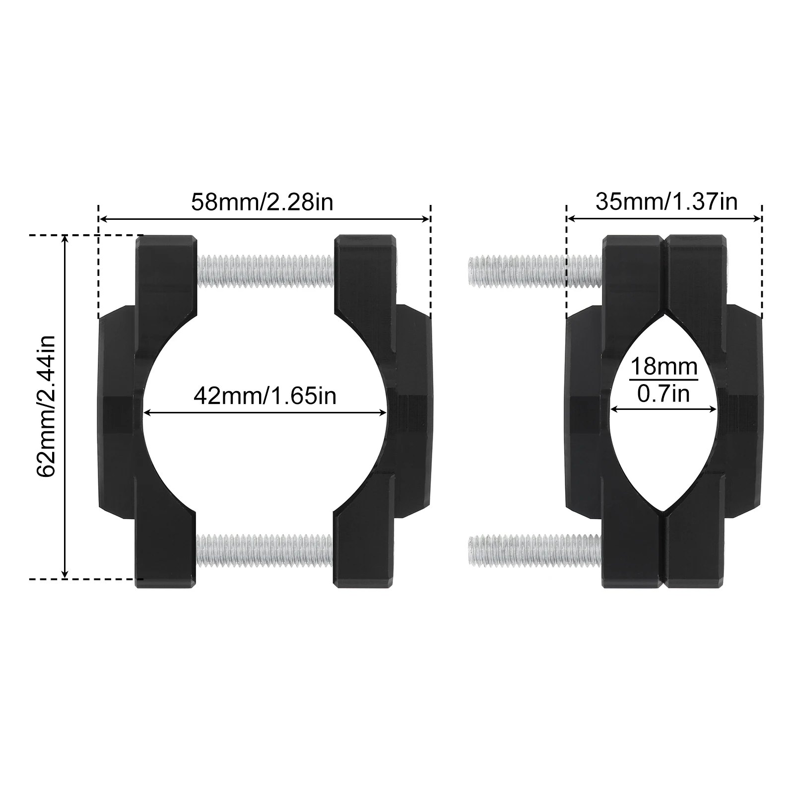 17-42 мм Многофункциональный кронштейн для модификации из алюминиевого сплава с ЧПУ, фара мотоцикла, прожектор, вспомогательный фиксированный зажим, адаптер
17-42 мм Многофункциональный кронштейн для модификации из алюминиевого сплава с ЧПУ, фара мотоцикла, прожектор, вспомогательный фиксированный зажим, адаптер