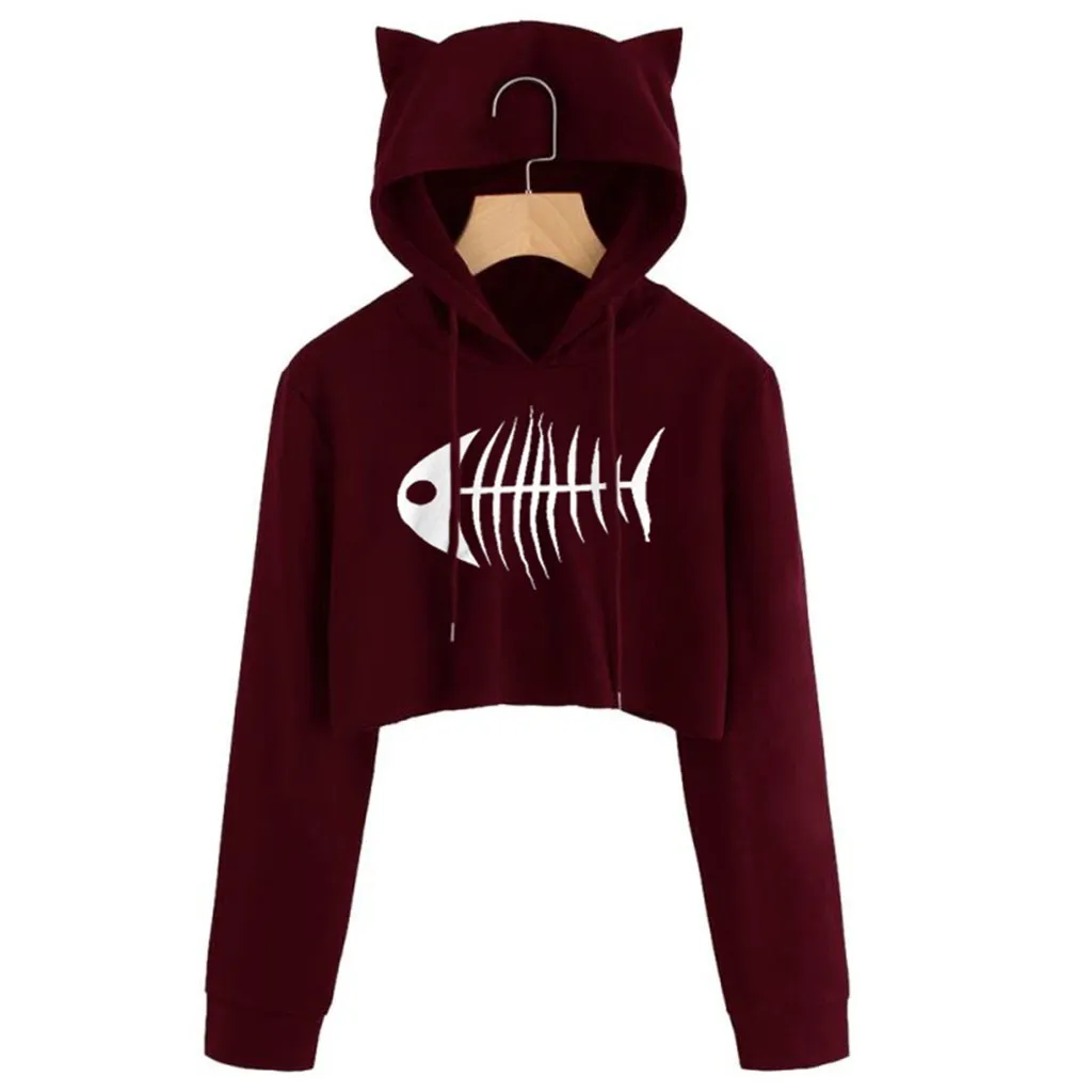 Harajuku Kawaii Hoodie Women Cat Ear Japanese Style Cute Hooded Pullover Fishbone Print Oversized Sweet Lolita Girly Sweatshirts
Harajuku Kawaii Hoodie Women Cat Ear Japanese Style Cute Hooded Pullover Fishbone Print Oversized Sweet Lolita Girly Sweatshirts