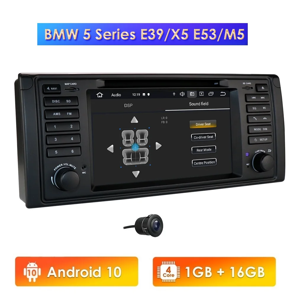 DVD-плеер 1 DIN, мультимедийный проигрыватель с Android 10,0, 4 ГБ, 64 ГБ, GPS, для BMW Series 5, E39, BMW X5, E53, M5, E38, BT, AM, FM, RDS, DVR, OBD, Wi-Fi, CAN-шина
DVD-плеер 1 DIN, мультимедийный проигрыватель с Android 10,0, 4 ГБ, 64 ГБ, GPS, для BMW Series 5, E39, BMW X5, E53, M5, E38, BT, AM, FM, RDS, DVR, OBD, Wi-Fi, CAN-шина