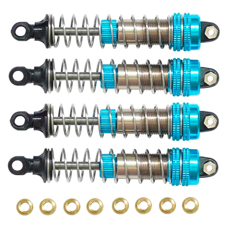 4Pcs Metal Shock Absorbers Damper For XLF X03 X04 X-03 X-04 1/10 RC Car Monster Truck Upgrade Replacement Accessories Blue
4Pcs Metal Shock Absorbers Damper For XLF X03 X04 X-03 X-04 1/10 RC Car Monster Truck Upgrade Replacement Accessories Blue