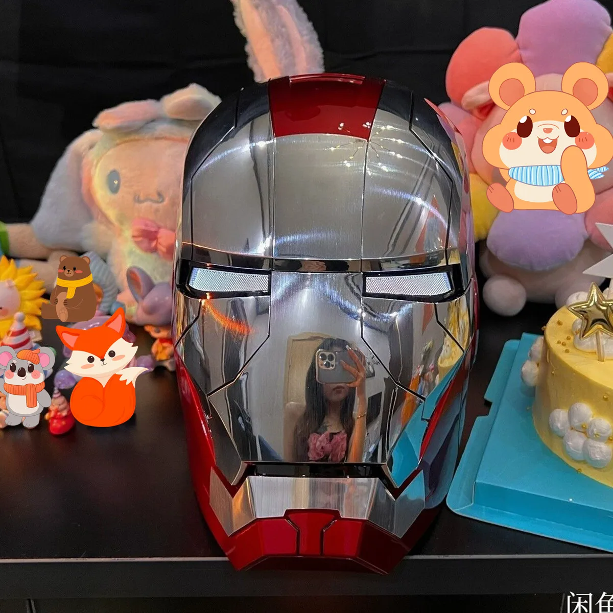 Marvel Iron Man 1:1 Mk5 Electric Helmet Multi-piece Opening And Closing Helmet Voice Control Eyes Model Bluetooth Base Adult Toy
Marvel Iron Man 1:1 Mk5 Electric Helmet Multi-piece Opening And Closing Helmet Voice Control Eyes Model Bluetooth Base Adult Toy