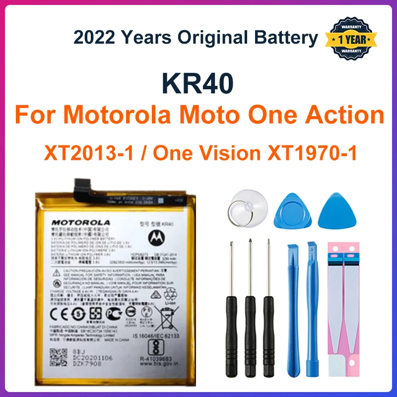 100% Оригинальный Новый 3500mAh KR40 мобильный телефон Сменный аккумулятор для Motorola Moto One Action XT2013-1 / One Vision XT1970-1
100% Оригинальный Новый 3500mAh KR40 мобильный телефон Сменный аккумулятор для Motorola Moto One Action XT2013-1 / One Vision XT1970-1