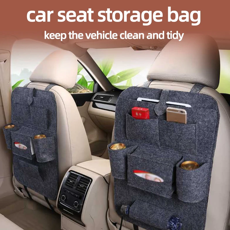 Universal Car Back Seat Storage Bag Organizer Pouch Trunk Elastic Felt Vehicle Storage Bag 6 Pockets Hanging Car Accessories
Universal Car Back Seat Storage Bag Organizer Pouch Trunk Elastic Felt Vehicle Storage Bag 6 Pockets Hanging Car Accessories