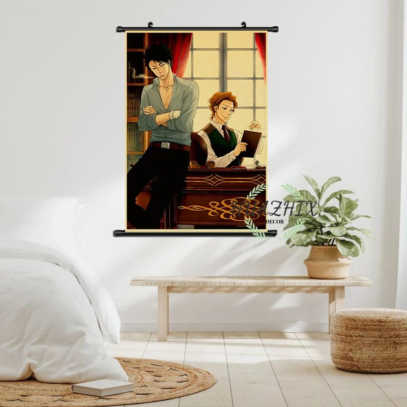 Classic Japanese Anime Poster Kraft Paper Framed Painting on Canvas Wall Art Aesthetic Room Decor Posters on The Wall Posters
Classic Japanese Anime Poster Kraft Paper Framed Painting on Canvas Wall Art Aesthetic Room Decor Posters on The Wall Posters