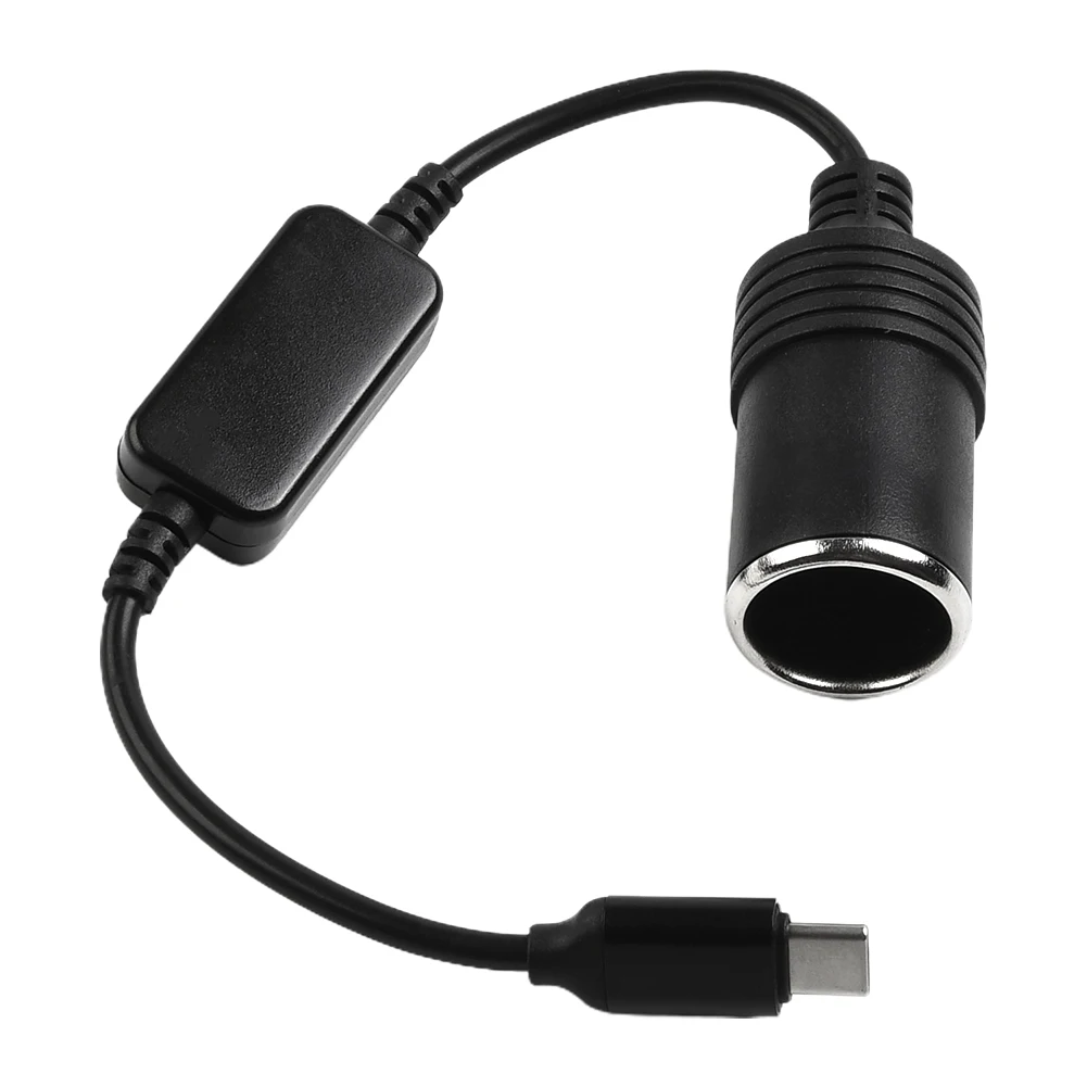 Adapter Converter Cable Parts Car Lighter Replacement Socket Type-C Vehicle 5V To 12V Accessories High Quality
Adapter Converter Cable Parts Car Lighter Replacement Socket Type-C Vehicle 5V To 12V Accessories High Quality