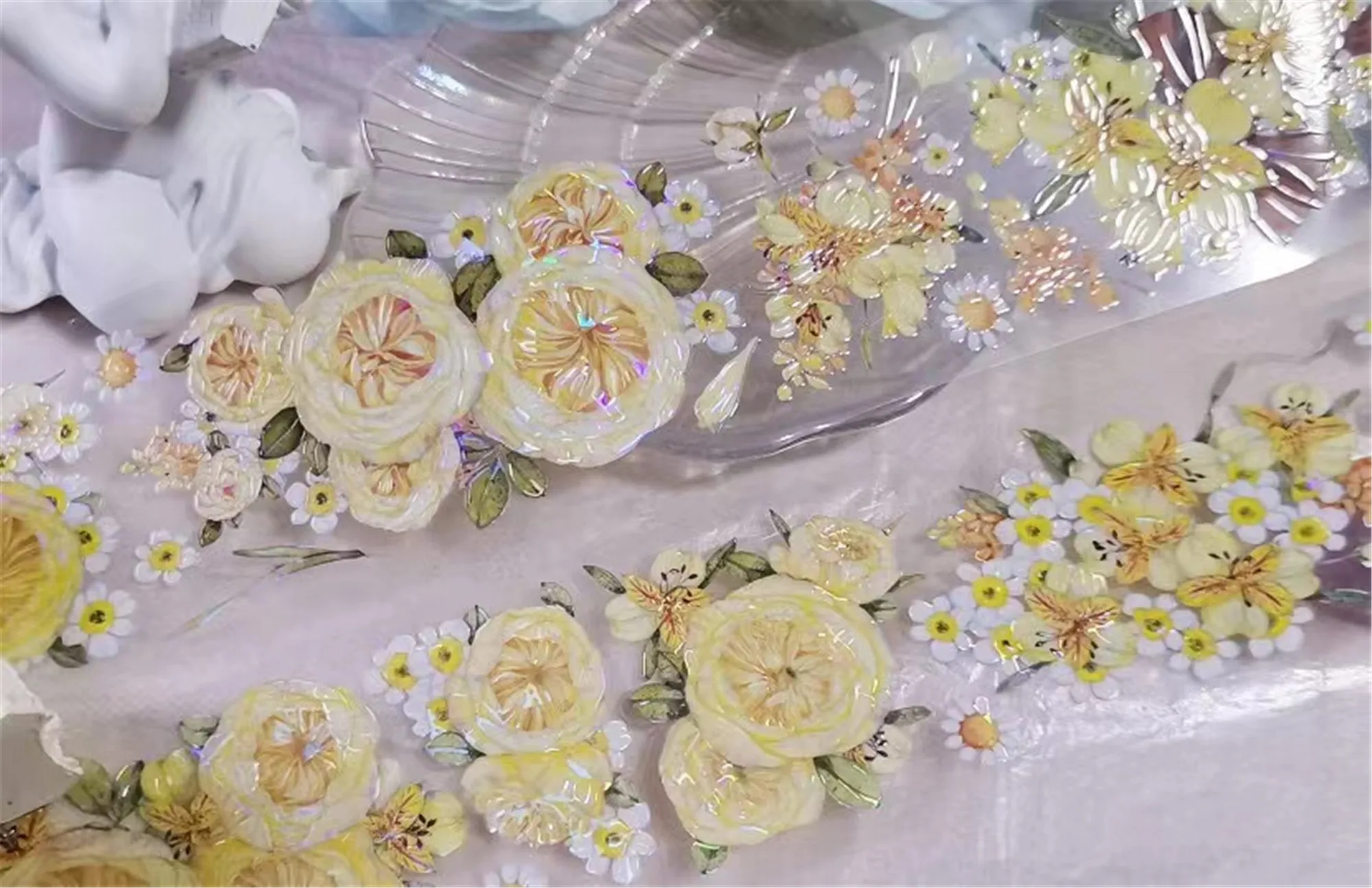 Lovely Warm Sun Yellow Floral Washi PET Tape for Card Making Decoration DIY Scrapbooking Plan Stickers 
Lovely Warm Sun Yellow Floral Washi PET Tape for Card Making Decoration DIY Scrapbooking Plan Stickers