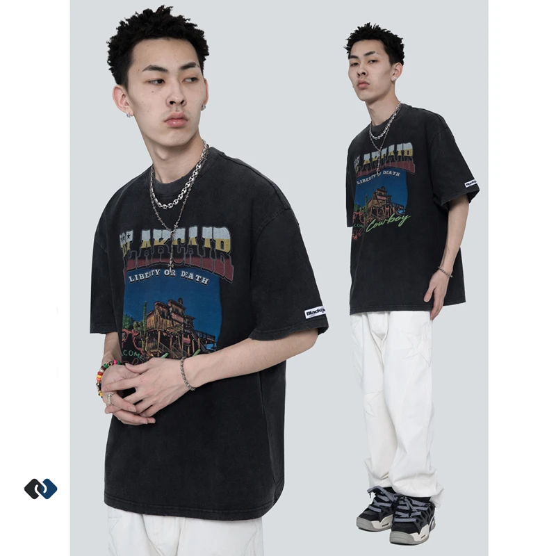 Korean style summer clothes for men 2022 fashion t shirt y2k streetwear oversize vintage hip hop loose black print T-shirt man
Korean style summer clothes for men 2022 fashion t shirt y2k streetwear oversize vintage hip hop loose black print T-shirt man