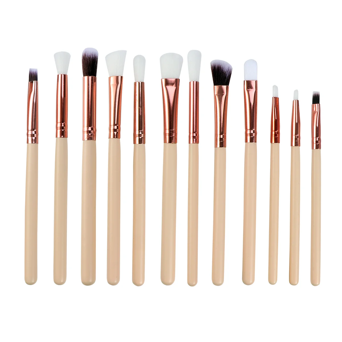 12Pcs Professional Eye Makeup Brush Set Powder Foundation Eyeshadow Eyeliner Lip Brushes (Skin Color)
12Pcs Professional Eye Makeup Brush Set Powder Foundation Eyeshadow Eyeliner Lip Brushes (Skin Color)