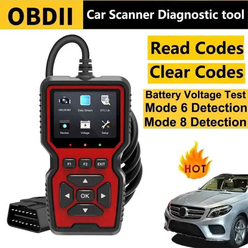 

Obd2 Scanner V519 Scanner for Auto Professional Car Diagnostic Tool Check Engine Analyzer Fault Light Code Reader Scanner Tools