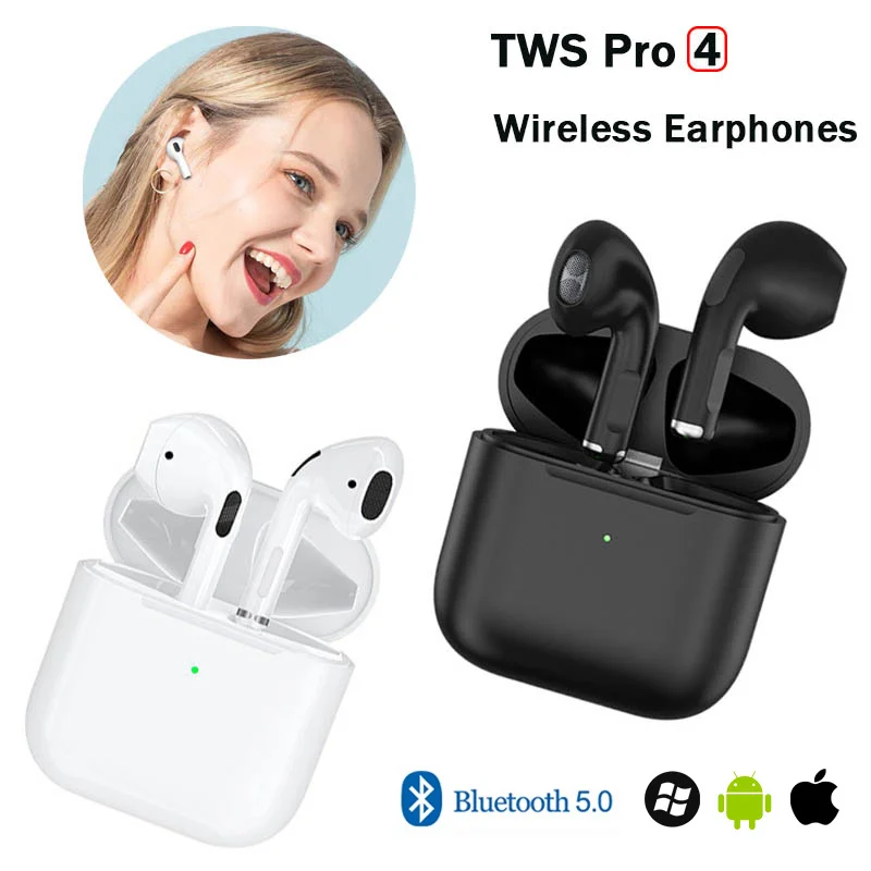 Новинка, беспроводные Bluetooth-наушники Pro4 TWS с зарядным футляром, спортивные стереонаушники Mini Pro 4, гарнитура PK i9s i11 i12 tws
Новинка, беспроводные Bluetooth-наушники Pro4 TWS с зарядным футляром, спортивные стереонаушники Mini Pro 4, гарнитура PK i9s i11 i12 tws