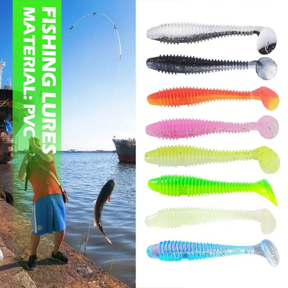 10 Pcs Fishing Lures Fishing Soft Lure Bait Artificial Soft Lures Luminous Baits For Saltwater Freshwater Fishing Tools
10 Pcs Fishing Lures Fishing Soft Lure Bait Artificial Soft Lures Luminous Baits For Saltwater Freshwater Fishing Tools