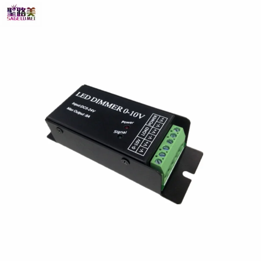 DC5V-24V DM010 0-10V Brightness Dimmer 12VDC 1CH Channels Controller 8A*1CH output metal SMD5050 2835 5630 3528 LED Strip Light
DC5V-24V DM010 0-10V Brightness Dimmer 12VDC 1CH Channels Controller 8A*1CH output metal SMD5050 2835 5630 3528 LED Strip Light