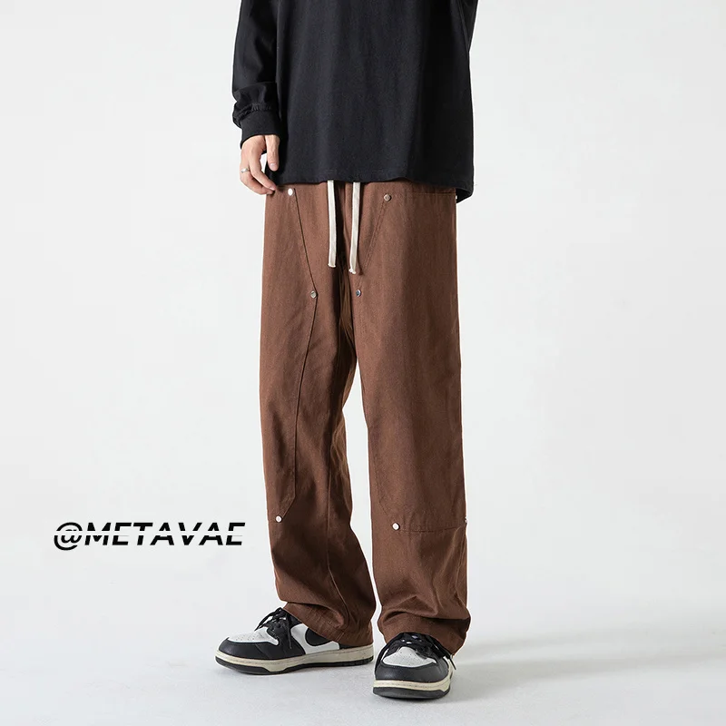 Cotton Cargo Pants Men Fashion 3-color Retro Casual Pants Men Japanese Streetwear Hip-hop Loose Straight Pants Mens Trousers
Cotton Cargo Pants Men Fashion 3-color Retro Casual Pants Men Japanese Streetwear Hip-hop Loose Straight Pants Mens Trousers