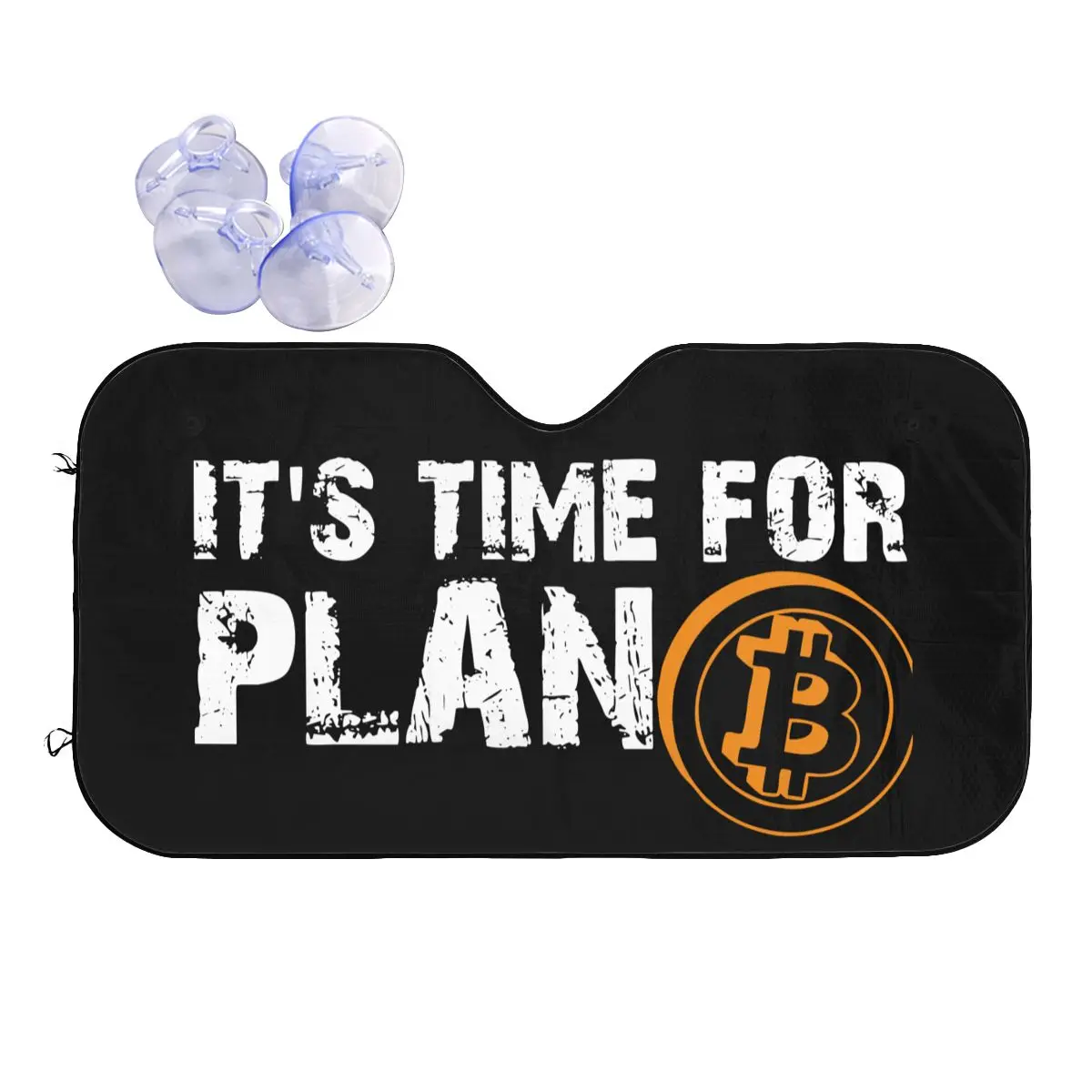 Пришло время для Plan B Биткоин BTC солнцезащитный козырек на лобовое стекло защита