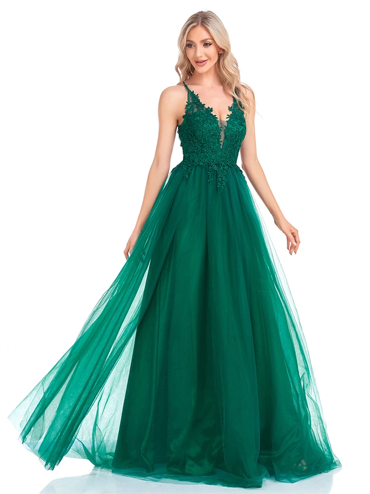 XUIBOL Elegant Evening Dresses Long Lace Beading Vneck Sleeveless 2022 Dusty Green Simple Backless Floor Lenght Prom Dress Women
XUIBOL Elegant Evening Dresses Long Lace Beading Vneck Sleeveless 2022 Dusty Green Simple Backless Floor Lenght Prom Dress Women