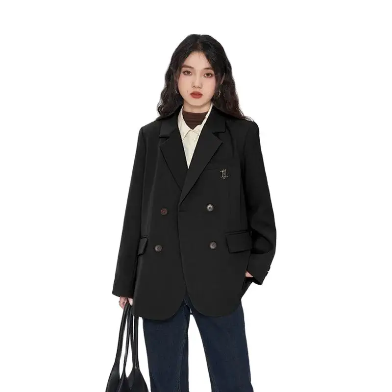 2023 New Spring Autumn Blazers Suit Jackets Women's Clothing Preppy Slim Professional Blazer Suit Office Ladies Black Tops 954
2023 New Spring Autumn Blazers Suit Jackets Women's Clothing Preppy Slim Professional Blazer Suit Office Ladies Black Tops 954
