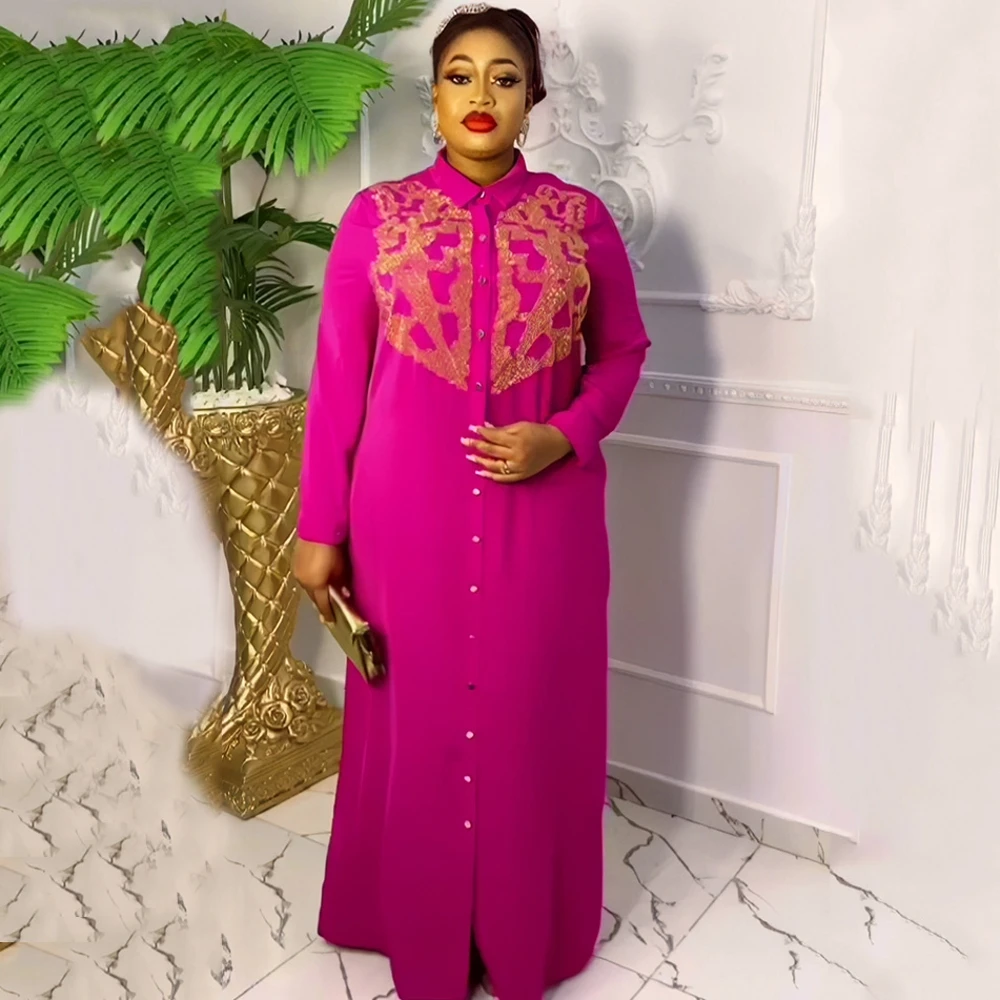 African Dresses For Women Elegant Long Sleeve New Muslim Fashion Abayas Dashiki Robe Kaftan Long Maxi Dress Turkish Africa
African Dresses For Women Elegant Long Sleeve New Muslim Fashion Abayas Dashiki Robe Kaftan Long Maxi Dress Turkish Africa