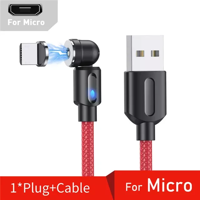 USLION 540 Degree Roating Cable Micro USB Type C Phone Cable For iPhone 12 11 Pro USB Wire Cord Cable
USLION 540 Degree Roating Cable Micro USB Type C Phone Cable For iPhone 12 11 Pro USB Wire Cord Cable