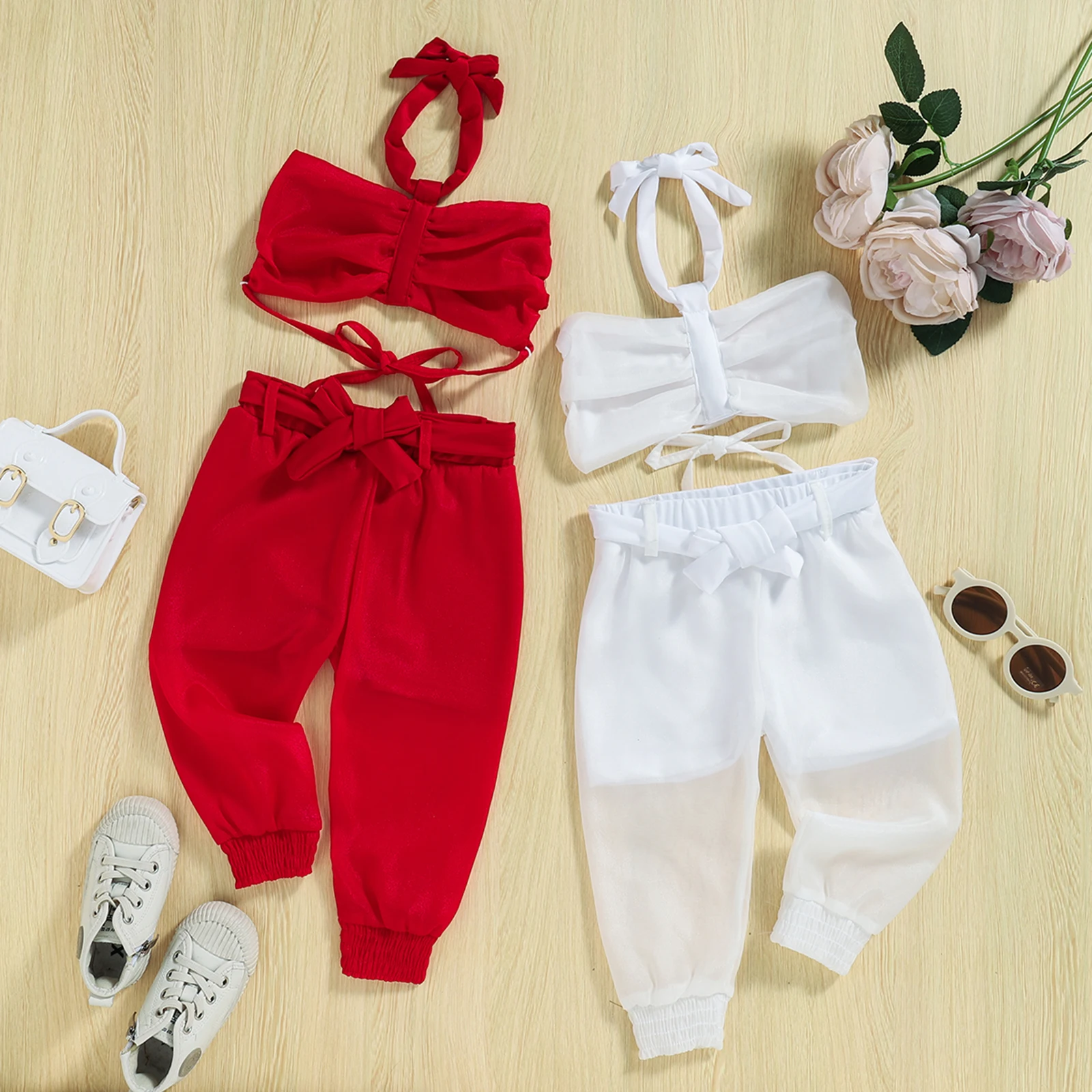 1-6Y Kids Girls Clothes Casual Suit Solid Color Sleeveless Backless Halter Tops See-Through Long Pants Summer Outfit
1-6Y Kids Girls Clothes Casual Suit Solid Color Sleeveless Backless Halter Tops See-Through Long Pants Summer Outfit
