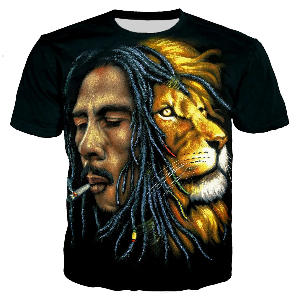 2023 Hot Sale Rapper Bob Marley T Shirt Men Women New Fashion 3D Printed T-shirt Harajuku Style Tshirt Casual Streetwear Tops
2023 Hot Sale Rapper Bob Marley T Shirt Men Women New Fashion 3D Printed T-shirt Harajuku Style Tshirt Casual Streetwear Tops