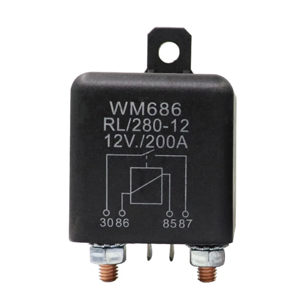 Motor Battery Cut-off Relay 12V/200A Car Car Electric Motorbike Car Relay Direct Replacement Parts High Quality
Motor Battery Cut-off Relay 12V/200A Car Car Electric Motorbike Car Relay Direct Replacement Parts High Quality