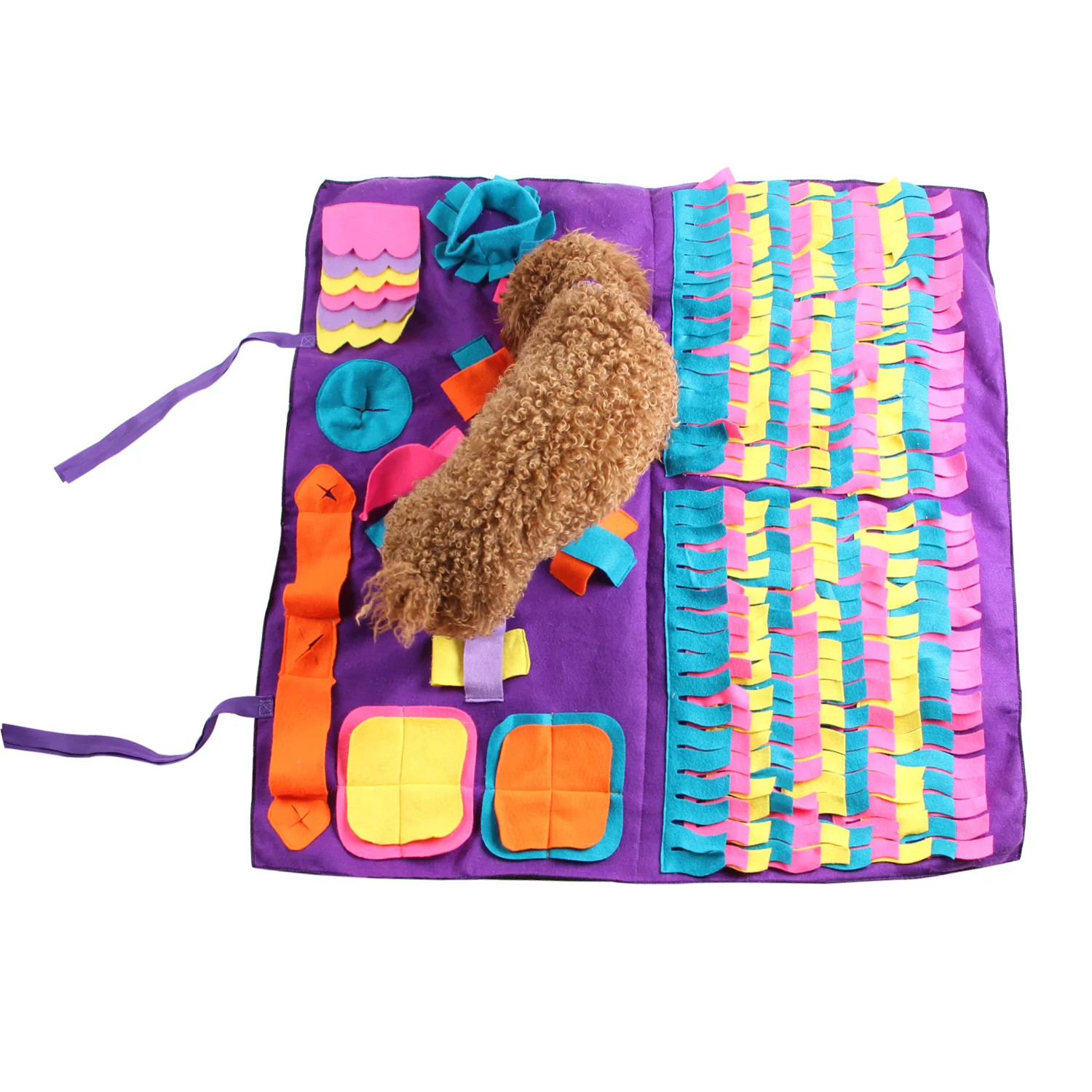 Washable Pet Sniffing Mat Dog Cat Smell Training Pad Consume Energy Puzzle Pet Toys Puppy Dog Release Stress Training Blanket
Washable Pet Sniffing Mat Dog Cat Smell Training Pad Consume Energy Puzzle Pet Toys Puppy Dog Release Stress Training Blanket
