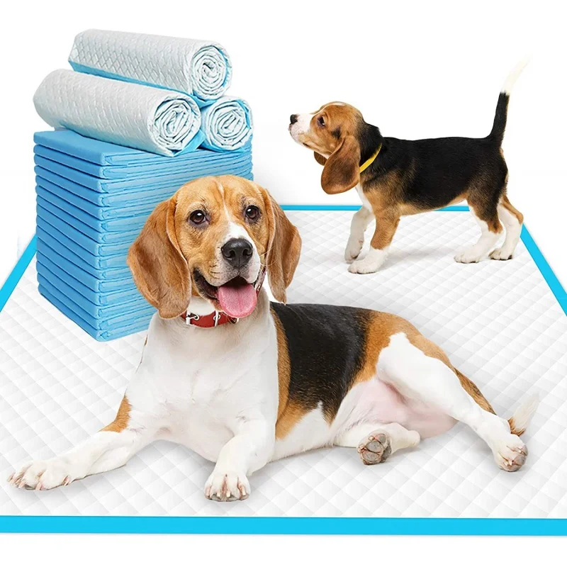 

2023NEW Super Absorbent Pet Diaper Dog Training Pee Pads Disposable Healthy Nappy Mat For Cats Dog Diapers Quick-dry Surface Mat