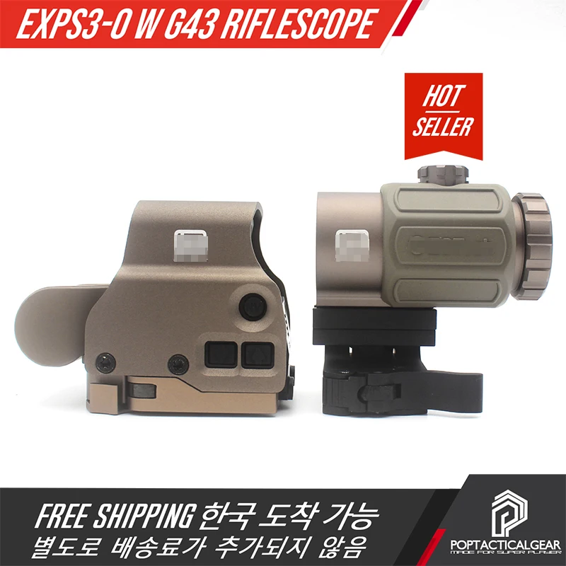 HOLY WARRIOR EXPS3-0 S1 Holograhic and G43 3x Magnifier Hybrid Sight W/Original Marking Combo Prefect Replica
HOLY WARRIOR EXPS3-0 S1 Holograhic and G43 3x Magnifier Hybrid Sight W/Original Marking Combo Prefect Replica