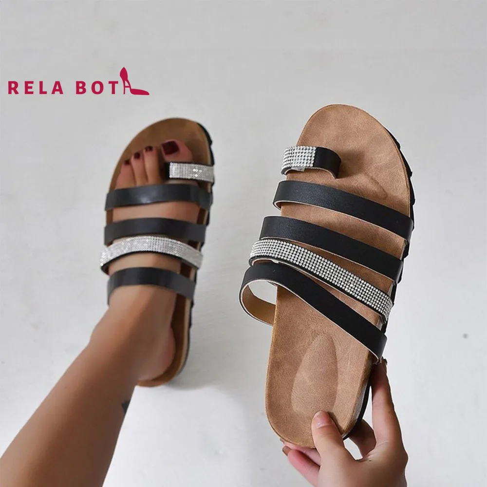 Recreational New Flat Cool Slipper Female Cover Slip Water Drill Big Size Outside Wear Show Slip Slipper Woman Shoe Metal Veneer
Recreational New Flat Cool Slipper Female Cover Slip Water Drill Big Size Outside Wear Show Slip Slipper Woman Shoe Metal Veneer