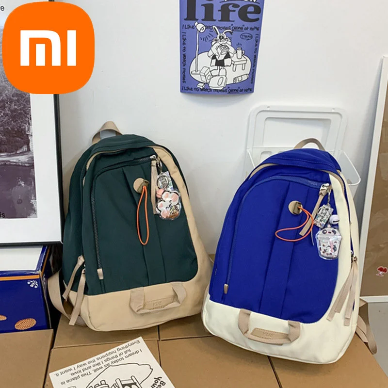 Рюкзак Xiaomi для женщин и студентов колледжа, модный дизайнерский вместительный мужской портфель для учеников старших классов
Рюкзак Xiaomi для женщин и студентов колледжа, модный дизайнерский вместительный мужской портфель для учеников старших классов
